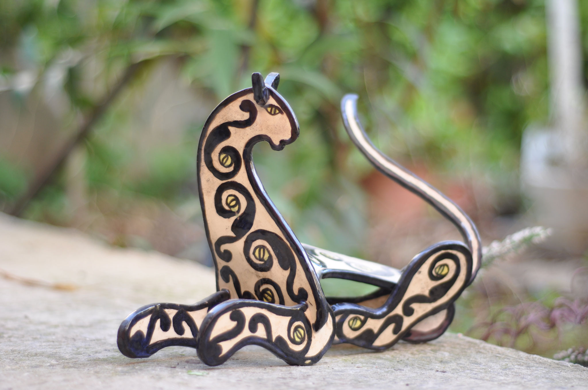 Decorative Ceramic Cat